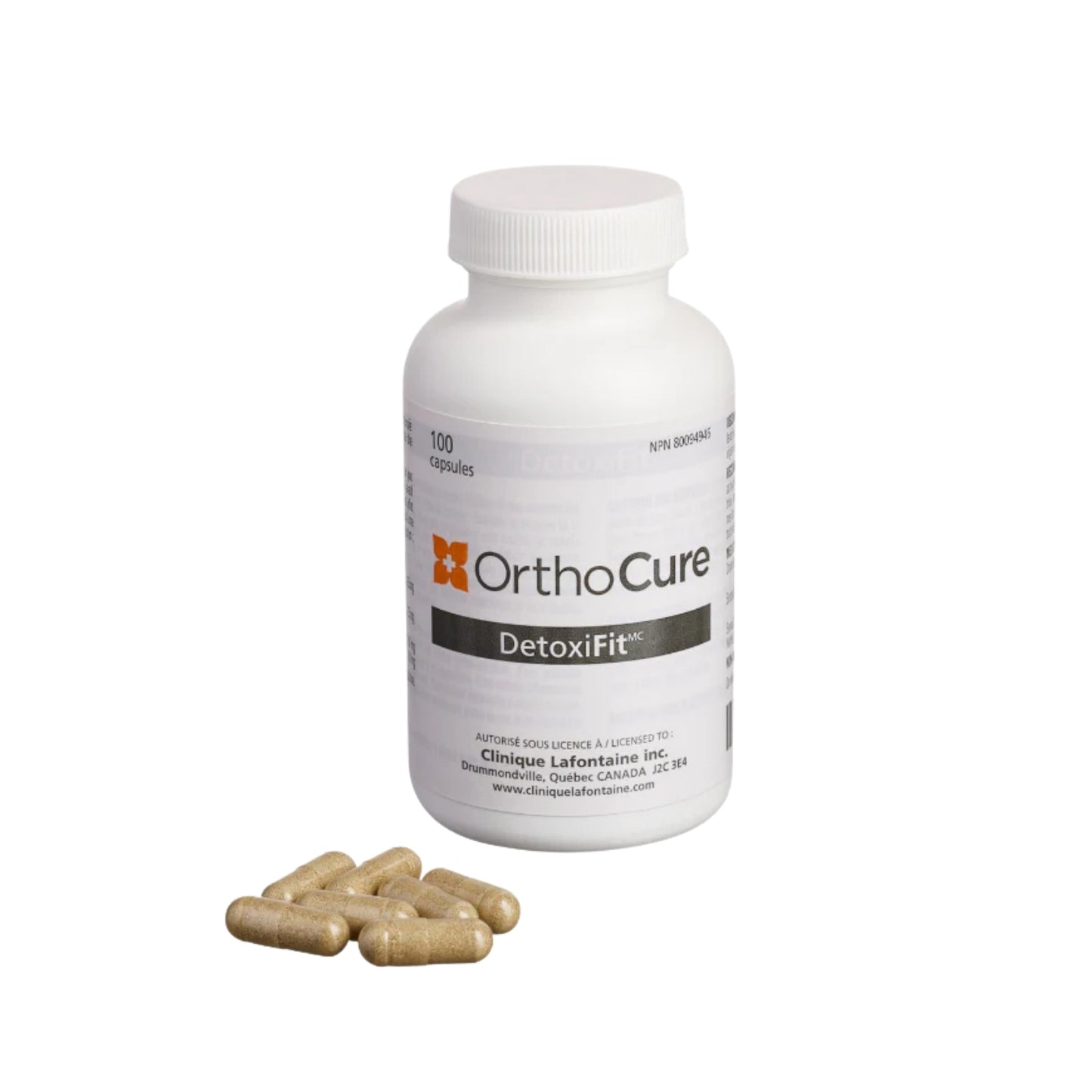 OrhtoCure | DetoxiFitᴹᶜ | 100 capsules